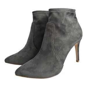 Joie Suede Ankle Boots Size 40 EU 10 US Gray